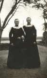 Mina de Groot en Mina van Heerde in 1939.